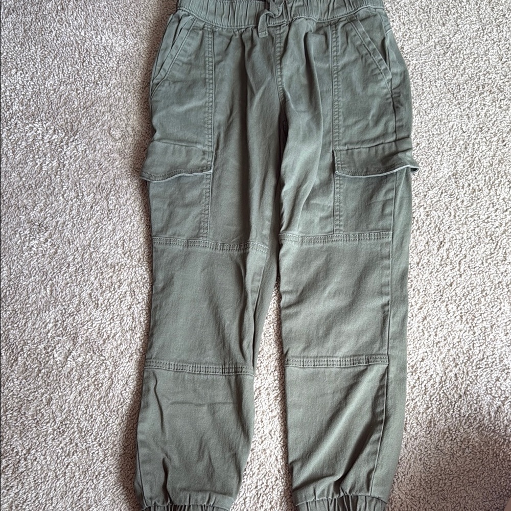 Olive Green Cargo Pants